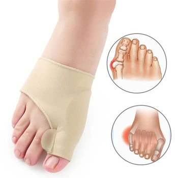 1 пара Разделителей пальцев стопы, Корректор вальгусной деформации Большого пальца стопы, Выпрямитель для пальцев ног, Ортопедические Инструменты для педикюра, Средства по уходу за ногами