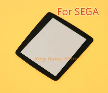 1 шт. Сменный пластиковый черный экранный объектив, крышка экрана, объектив для Sega Game Gear, Защитная пленка для экрана GG screen