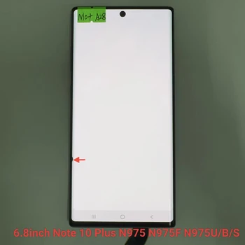 100% оригинальный ЖК-дисплей в сборе Galaxy Note 10 plus, совместимый с SM-N975 N975F N975U N975D/S
