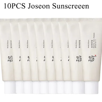 10ШТ Солнцезащитный крем Beauty of Joseon Relief Sun Rice Spf50 + С высокой степенью защиты от солнца Увлажняющий Успокаивающий кожу продукт против солнечных ожогов