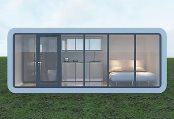 20-футовая металлическая палатка Apple Pod Home Office Pod Modular Homes Container Home