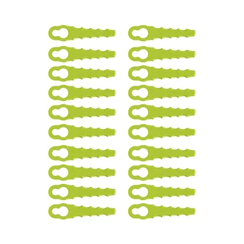 20 Штук сменных пластиковых лезвий для газонокосилки Пластиковые лезвия для газонокосилки для многих случаев