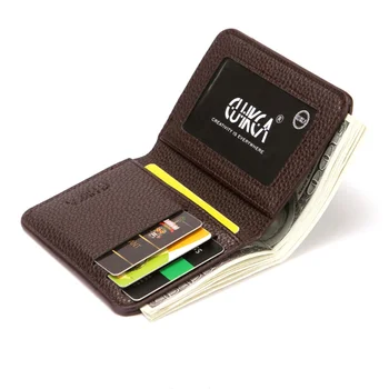 2022 Новый Мягкий мужской кошелек из однотонной искусственной кожи с рисунком Личи, Мини-кошелек для монет, держатель для водительских прав мужской бумажник