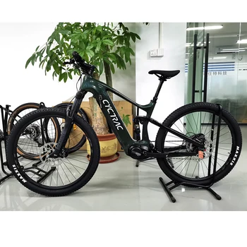 2023 Bafang M600 Электрический Горный Велосипед Carbon Full Suspension eMTB 500W Велосипеды С 48V15A Скрытым Аккумулятором Dropper Post EBIKE