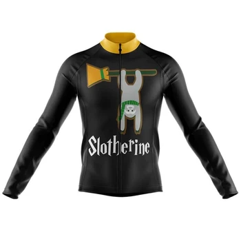 2023 Велосипедная майка Sloth Топы с длинными рукавами, Велосипедная майка MTB для скоростного спуска, Летняя спортивная одежда Road Bike Team