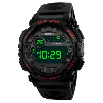2023 Новые водонепроницаемые часы, роскошные мужские цифровые часы со светодиодной индикацией даты, спортивные часы для мужчин, высококачественные уличные электронные наручные часы