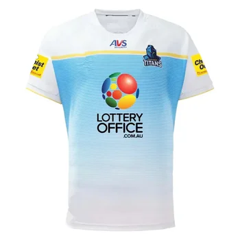 2024 Gold Coast Titans Домашняя / Выездная тренировочная мужская футболка для регби