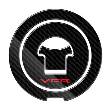 3D Карбоновый Чехол для Крышки Топливного бака Мотоцикла с Защитными Наклейками для Honda Interceptor VFR VFR800 1988-2009