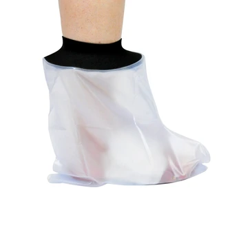 3X Водонепроницаемый гипсовый чехол для ног для взрослых для лодыжек Душевая кабина Водонепроницаемая защита для ног Раны для плавания Банные принадлежности
