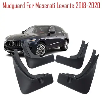 4шт Брызговики для внедорожника Maserati Levante 2017 2018 2019 2020 Брызговики Брызговики Автомобильные Аксессуары для брызговиков