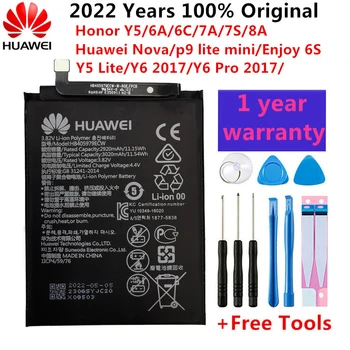 HB405979ECW Аккумулятор для Huawei Nova CAZ-AL10 CAZ-TL00 Enjoy 6S Honor 6c Y6 PRO 2017 Y5 2017 p9 lite mini Batterie 3020 мАч