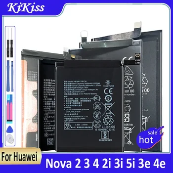 HB405979ECW Аккумулятор для Huawei Nova 2 3 4 2i 3i 5i 3e 4e Honor 6A 6C 7A Pro 7C 7S 8 8A DUA-L22 DUA-LX2 DIG-L01 DIG-L21 DIG-L21HN