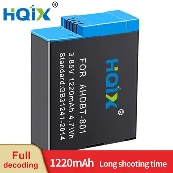 HQIX для экшн-камеры GoPro HERO 5 6 7 8 Зарядное устройство AHDBT-801 Аккумулятор