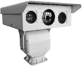 IP-Трехсенсорная Тепловизионная Камера Дальнего Действия С HD-Лазерным Ночным Видением 