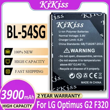  KiKiss Аккумулятор BL-54SG (BL-54SH) 3900 мАч для LG G2 F320 F340L H522Y F260 D728 D729 H778 H779 D722 LG90 D410 Bateria