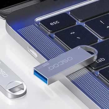 OSCOO Флешка USB 3,0 Флэш-накопитель 16 ГБ 32 ГБ 64 ГБ USB 2,0 Флешка U Диск 100% Полной Емкости Водонепроницаемая USB-память
