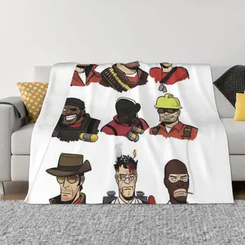 Team Fortress 2 Комплектуется ультрамягким одеялом из микрофлиса