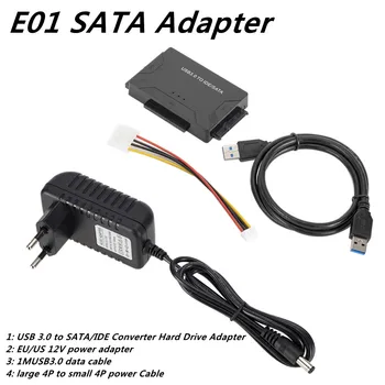 USB 3,0 к SATA IDE ATA Адаптер для Передачи Данных 3 в 1 для Портативных ПК 2,5 
