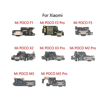 USB Зарядная Док-Станция Порт Разъем Гибкий Кабель Для Xiaomi Mi POCO F1 Pocophone F2 Pro F3 5G X2 X3 M2 M3 Модуль Зарядной Платы