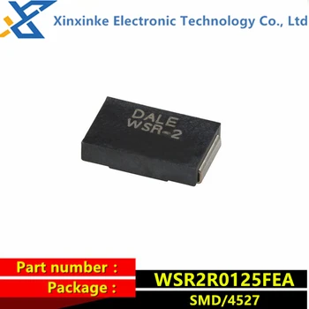 WSR2R0125FEA DALE WSR-2 0,0125R 2 Вт 1% 4527 75PPM 12,5 мР резистор для измерения тока -SMD 2 Вт 0,0125 Ом Новый оригинальный подлинный