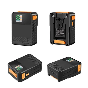 ZGCINE ZG-X50 V Mount Battery 14,8 В 52 Втч Выходная мощность дисплея V-Образный Аккумулятор V-Образной формы с блокировкой PD Быстрая Зарядка Для Зеркальной Камеры