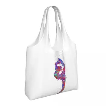 Акварельная гимнастическая сумка для девочек Подростковая Гимнастическая Настенная художественная сумка Lady Design Tote Bag Сумка для отдыха и путешествий