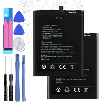 Аккумулятор для телефона A5 Pro емкостью 4150 мАч для UMI Umidigi A5 Pro A5Pro A5 Pro Batteria + бесплатные инструменты