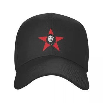 Бейсболка в стиле панк Че Гевара Куба, Кубинская революция, Кепка для мужчин и женщин, Регулируемая шляпа для папы Freedom, Уличные бейсболки Snapback