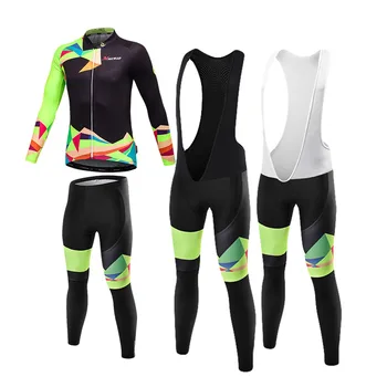 Велосипедный трикотажный костюм с длинным рукавом, одежда для горных дорог, Дышащая спортивная одежда для езды, отводящая влагу, Ropa Ciclismo Masculino