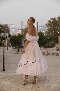 Вечерние платья из розово-голубого тюля Xijun, вечерние платья с 3D цветочными оборками, выпускные платья в стиле милой выпускной вечеринки, выпускные платья 2024 года