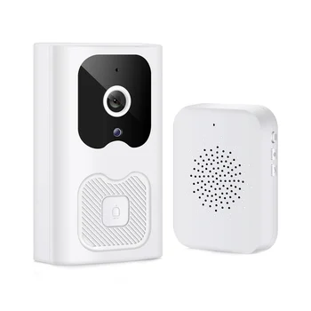 Визуальный дверной звонок X6, Голосовой звонок домофона, IP-камера ночного видения, Wi-Fi, интеллектуальная сигнализация, дверной звонок для домашней безопасности