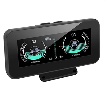 Внедорожный GPS-инклинометр M50, автомобильный цифровой дисплей, угол наклона, тангаж, инклинометр, автоматический HUD, интеллектуальный измеритель наклона