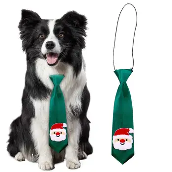 Галстуки для собак, Рождественский галстук-бабочка для домашних животных, Мягкий и регулируемый галстук для домашних животных, вечерние галстуки для крупных кошек, щенков, собак