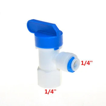 Детали для воды RO Шаровой кран с внутренним бачком на 1/4 колена для водоочистителя RO Reverse