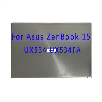Для ASUS ZenBook 15 UX534 UX534FD UX534F 15,6 дюймов 1920X1080 FHD или 3840X2160 UHD 4K 60HZ ЖК-экран Серебристого Цвета В Верхней части
