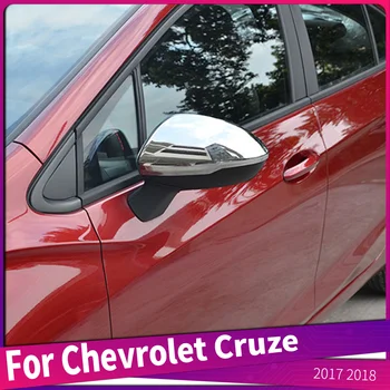 Для Chevrolet Cruze 2017 2018 ABS Хромированная боковая дверь автомобиля Зеркало заднего вида Крышка Планки наклейка автоаксессуары