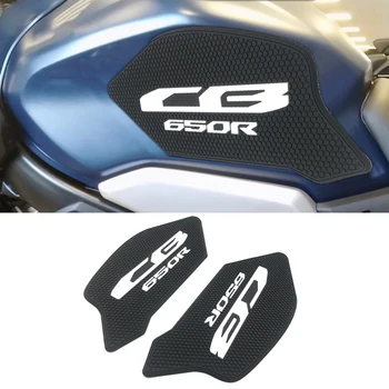 Для HONDA CB650R 2019 2020 2021, Боковая накладка для тяги бака мотоцикла, газовый топливный наколенник, наклейка, наклейка