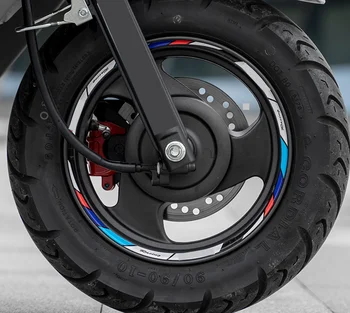 Для HONDA NBX100 Новая высококачественная наклейка на колесо мотоцикла, полоса, светоотражающий обод