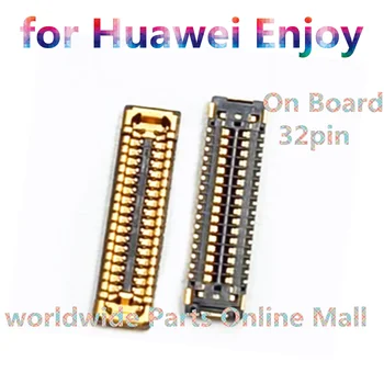 для Huawei Enjoy 10 Plus 10Plus Nova5i Nova 5I Honor 9X Pro 9XPro дисплей сиденье материнская плата кабельное соединение разъем пряжки