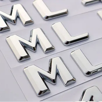 Для Mercedes-Benz ML GL модифицированные оригинальные аксессуары класс багажника ML350 ML400 ML450 GL500 GL550 этикетка автомобильные наклейки украшение