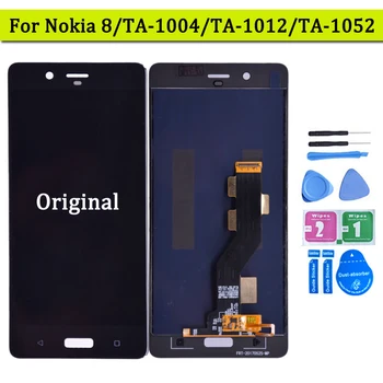 Для Nokia 8 N8 ЖК-дисплей и дигитайзер сенсорной панели с сенсорным экраном в сборе Запасные части для Nokia N8 8 ЖК-дисплей