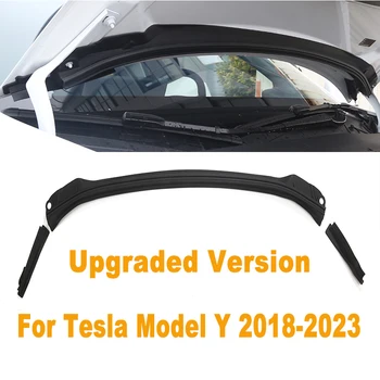 Для Tesla Model 3 Y 2017-2023 Модернизированная версия Передняя Водонепроницаемая крышка шасси Водяная прокладка Защитная крышка воздухозаборника Аксессуары