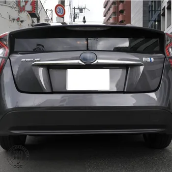 Для Toyota Prius 50 2016 2017 2018 Крышка Багажника Задняя Дверь Крышка Багажника Отделка Гарнир ABS Хром