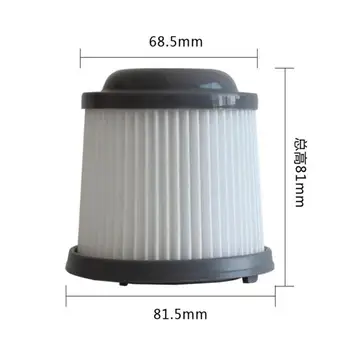 Замена фильтра Black & Decker Подходит для пылесосов PVF110, PHV1210 и PHV1810, совместим с комплектом деталей № 90552433,2