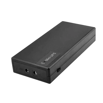 Источник бесперебойного питания Mini UPS 2A Черный для видеонаблюдения и Wifi-роутера аварийного питания
