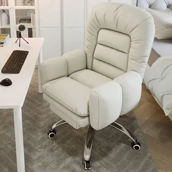 Кавайный Белый Компьютерный стол Кресло для отдыха с откидной спинкой Индивидуальное Роскошное кресло для руководителей Gamer Cadeira Мебель Eiffel Офисы