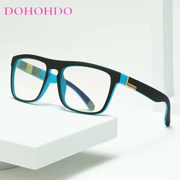 Квадратные очки с защитой от синего света Унисекс, блокирующие полнокадровые очки для мужчин и женщин, меняющие цвет очков, очки для защиты компьютера