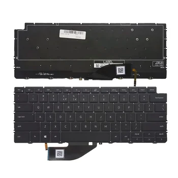 Клавиатура с подсветкой США/Великобритании для Dell XPS 13 9310 2-в-1 7390 2-в-1 P103G NSK-ET2BC NSK-ET0BC 03PMXP 0RD0CJ 06DKJ8