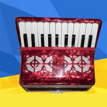Клавишный инструмент 8BS, 8 басов, 22 клавиши, детский аккордеон для начинающих, подарок на День рождения, реквизит для фотосъемки