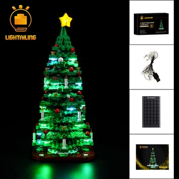 Комплект светодиодных светильников LIGHTAILING для 40573, набор строительных блоков для рождественской елки (не включает модель) Игрушки для детей
